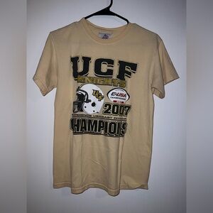 Unisex UCF Knights 2007 Conference Champions Tshirt Beige